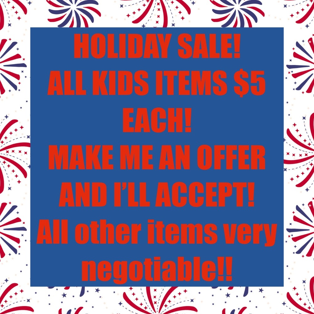 Kids Closet Holiday Sale